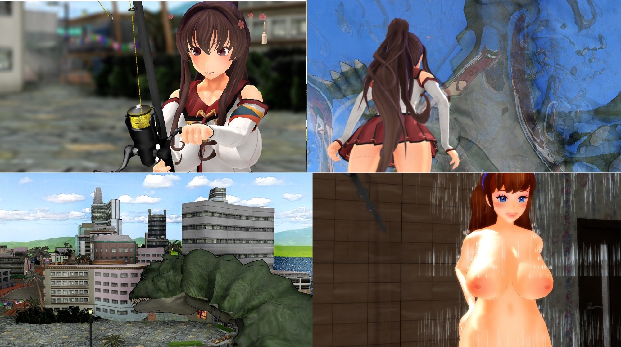 長編アニメ妄想特撮シリーズ・マリトラレディ第6弾 「壁穴にハマってハメられて!」