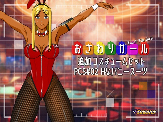 PCS#02 Hなバニースーツ - おさわりガール追加コスチュームセット