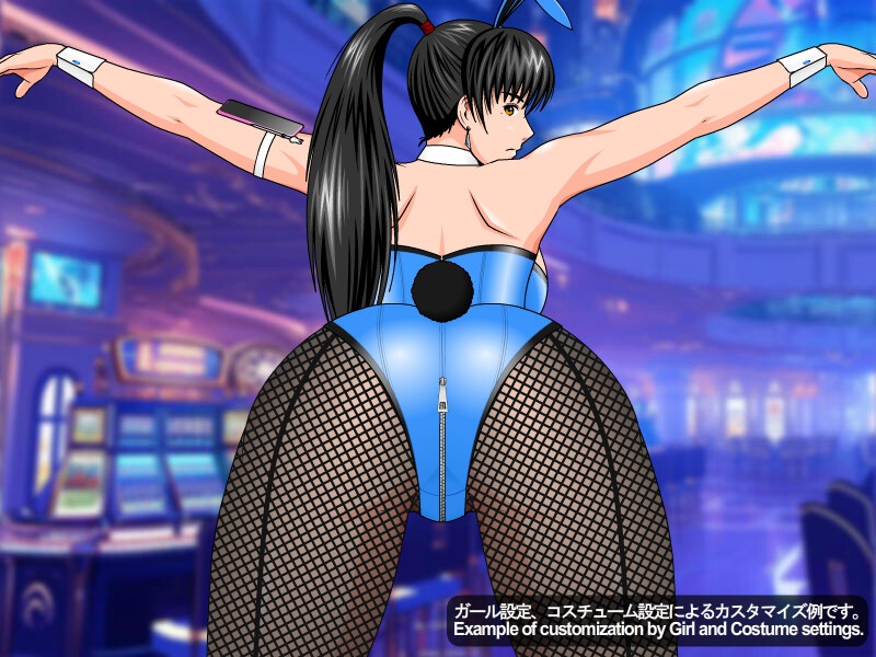 PCS#02 Hなバニースーツ - おさわりガール追加コスチュームセット