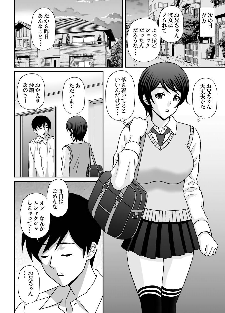 今日はフラれたので妹で性処理