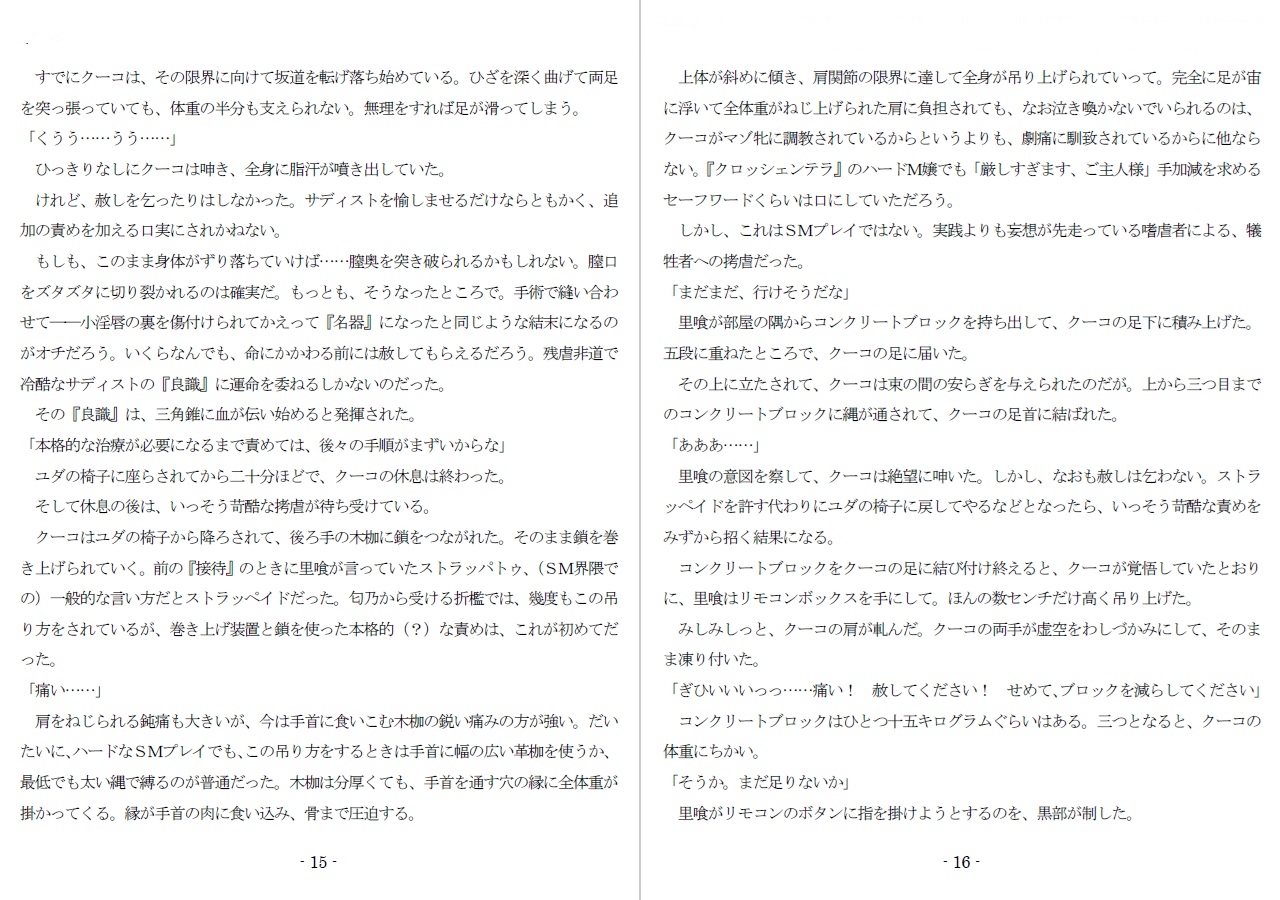 800万円のDVR:4弄辱処分編