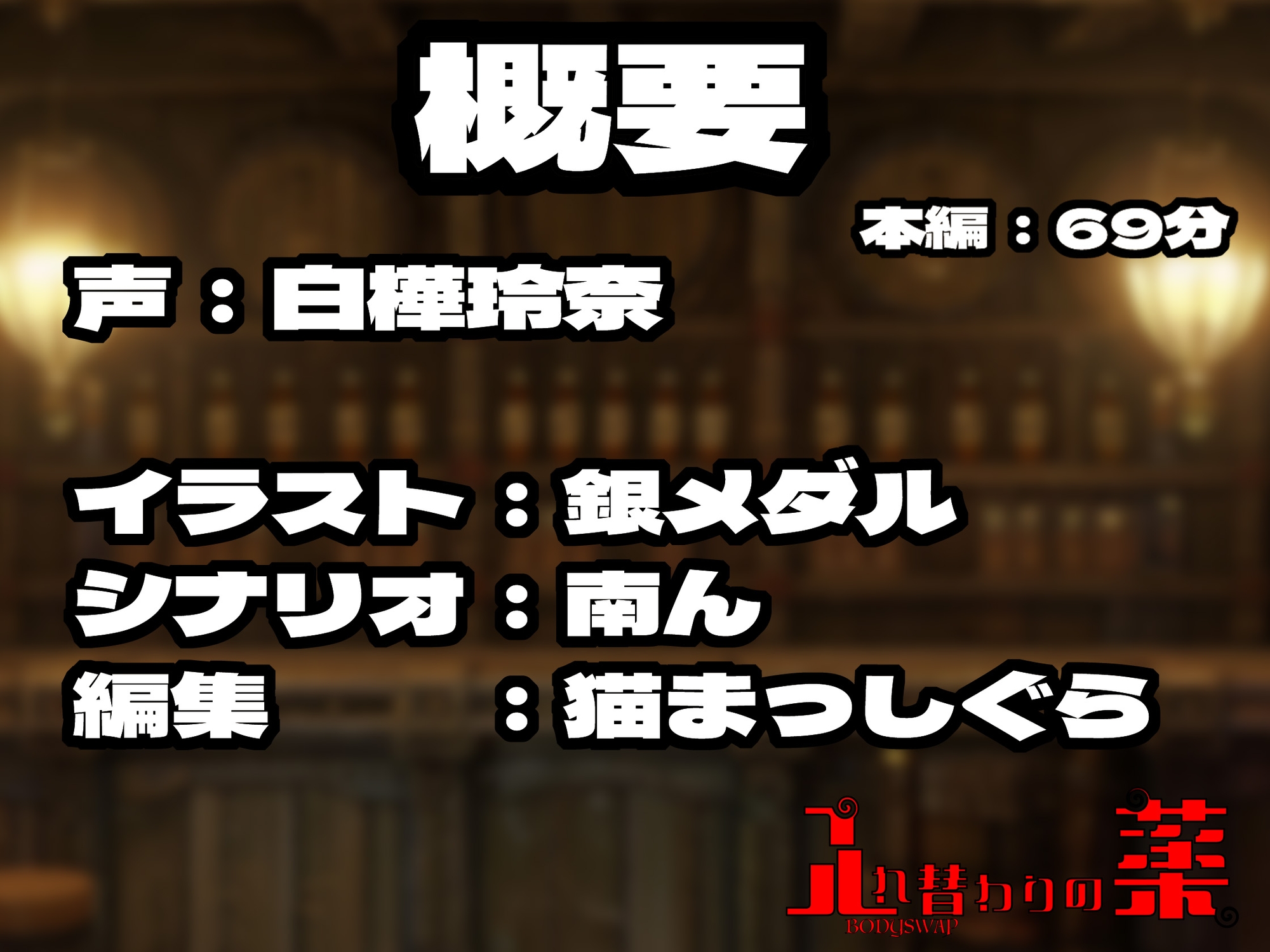 入れ替わりの薬〜狙われたギルドの受付嬢〜