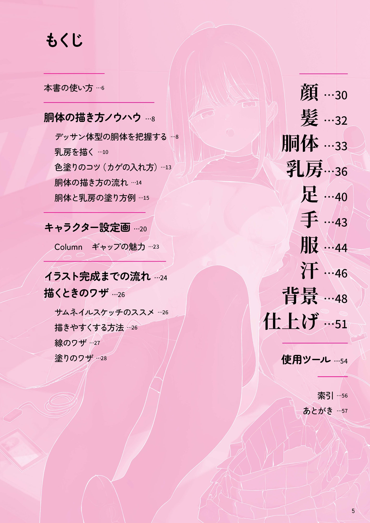 えっちなイラストの描き方 illustrated by しわ (裏絵伝 -ウラカイデン- vol.1)