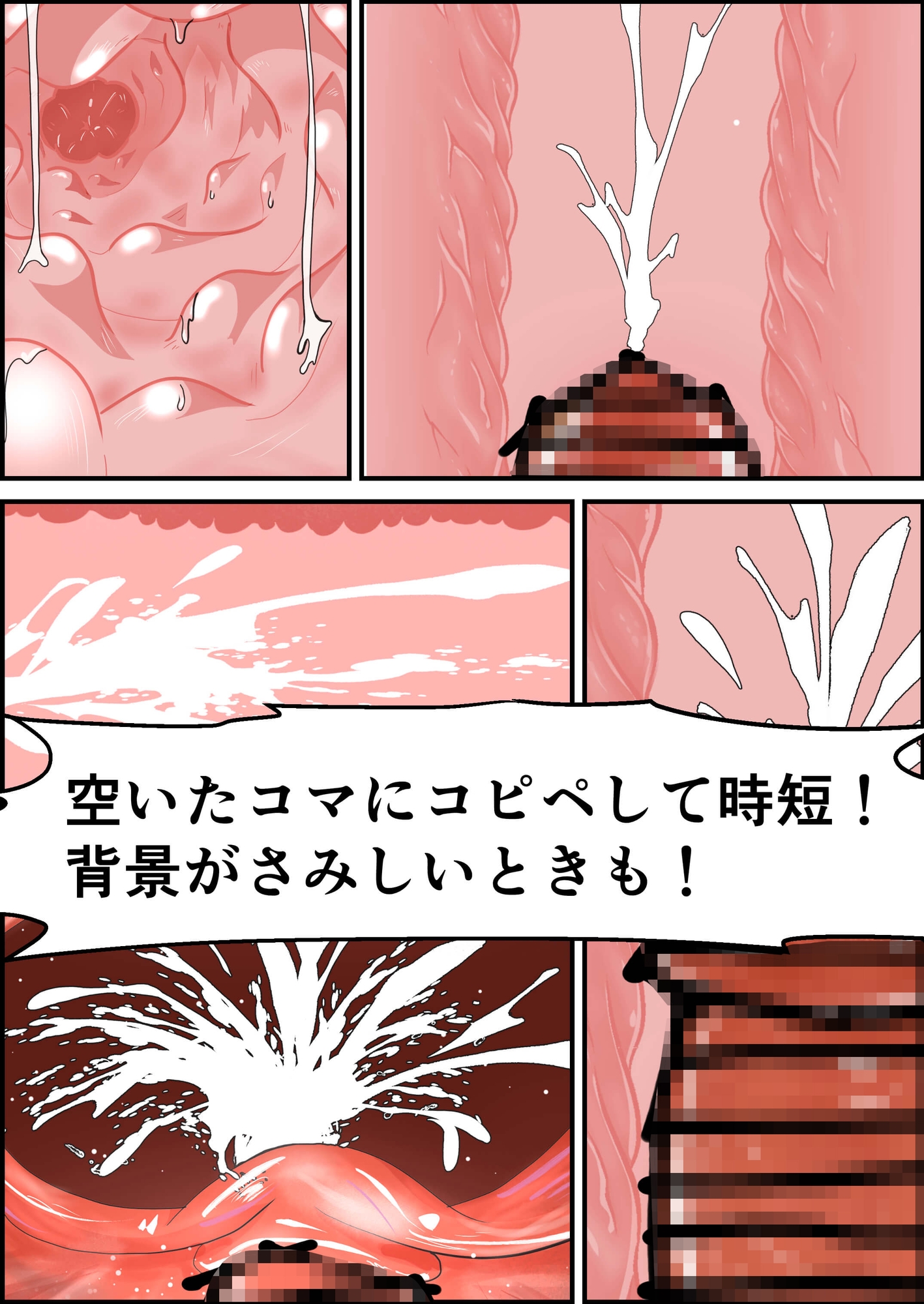 【商用可】クリエイター向け 忙しいあなたのための一番面倒くさくないR-18素材集(断面図、乳首、アナル、膣内など)