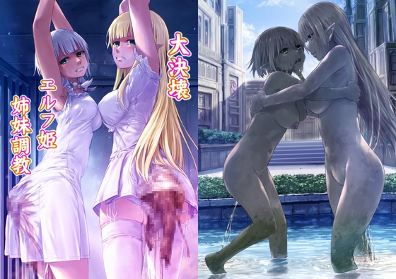 大決壊！～エルフ姫姉妹調教～