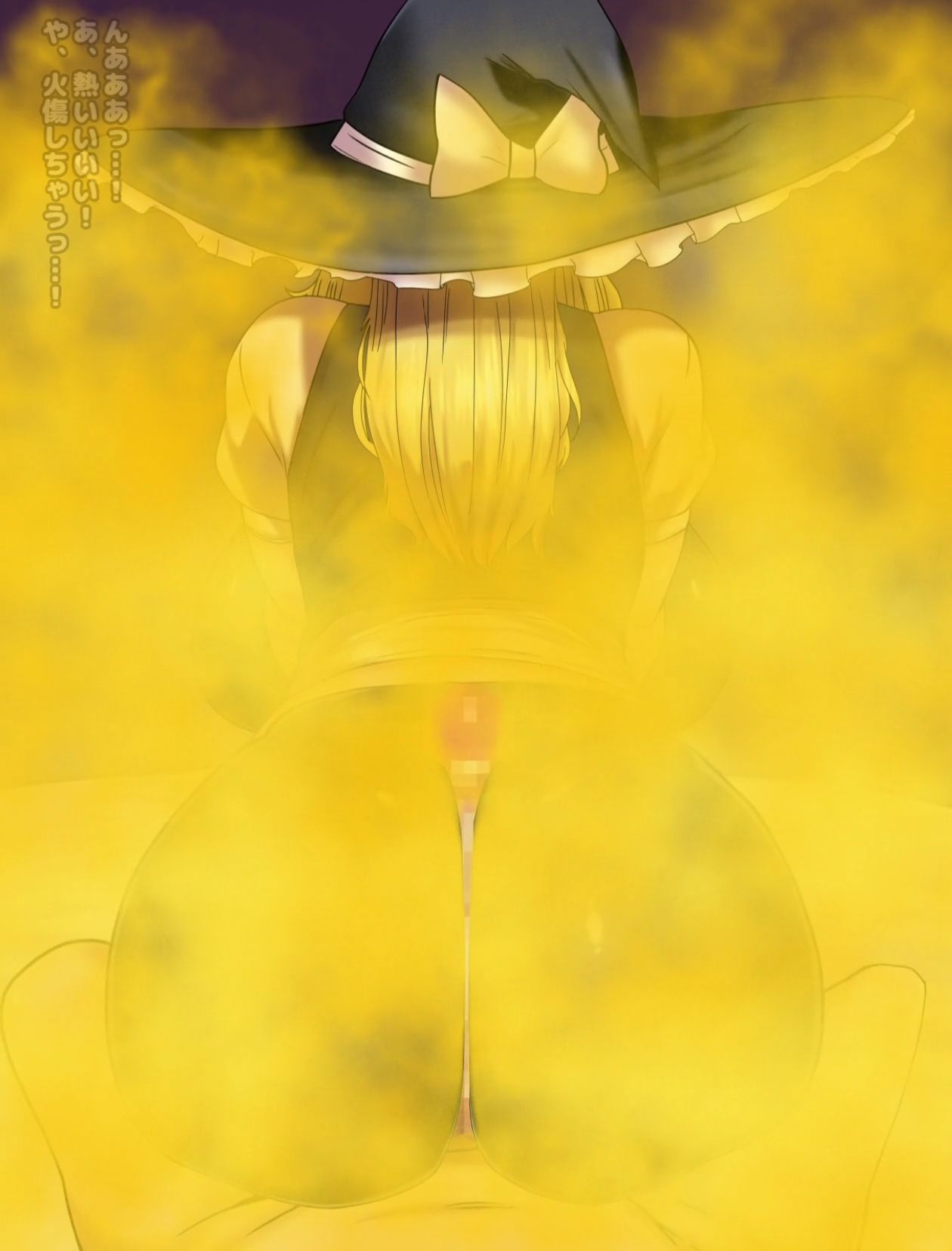 魔理沙とアリスの催〇W尻コキ&おならコキ