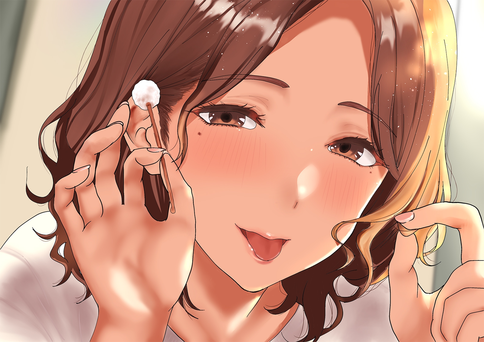 耳舐めセラピー。お耳をとろとろに癒す深耳舐めとゾワゾワ幸せになる耳かき