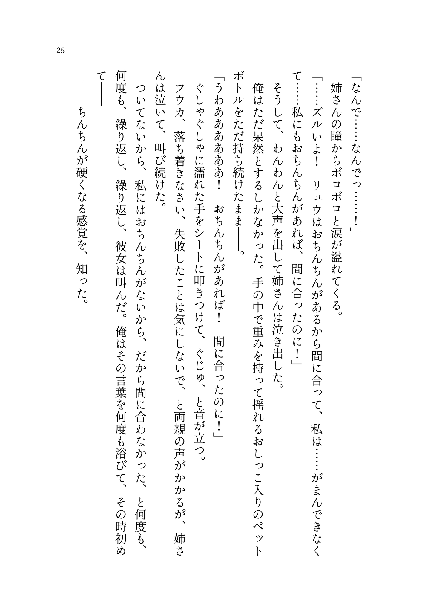 あの日の姉と交わした禁忌