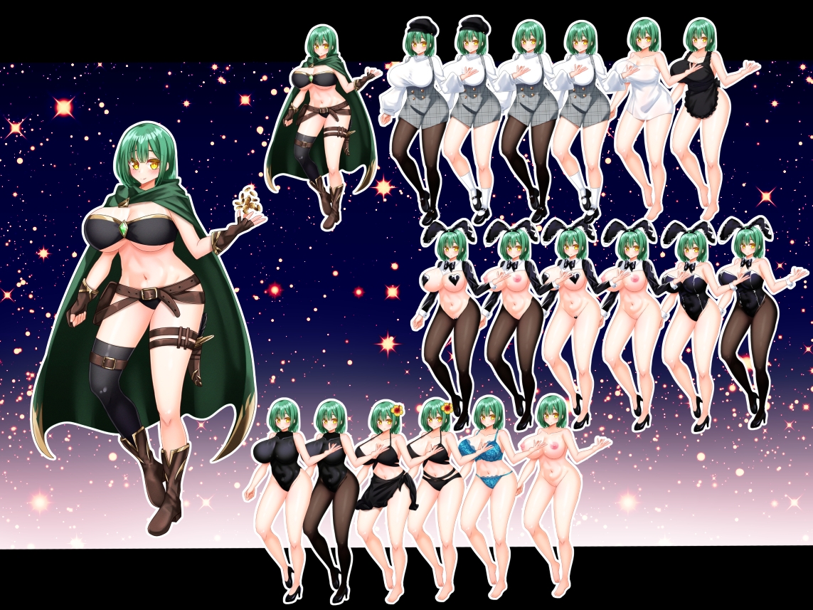 立ち絵素材集 ファンタジーキャラ