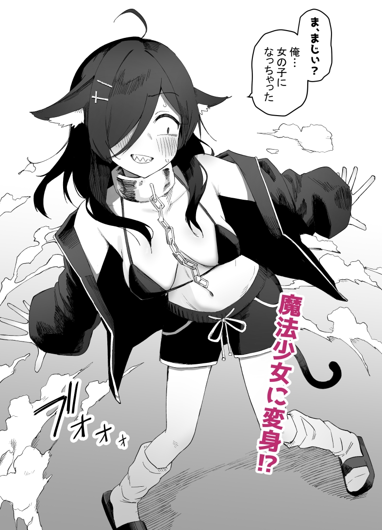 平凡を愛する俺が魔法少女に変身して触手エイリアンにぶち犯される話