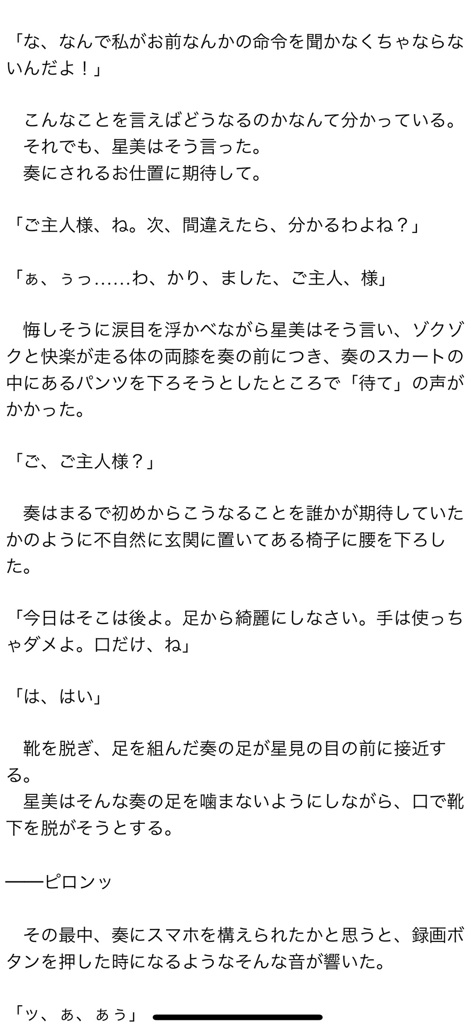 家の中と外で関係がガラッと一変するドSドMな幼馴染達の話