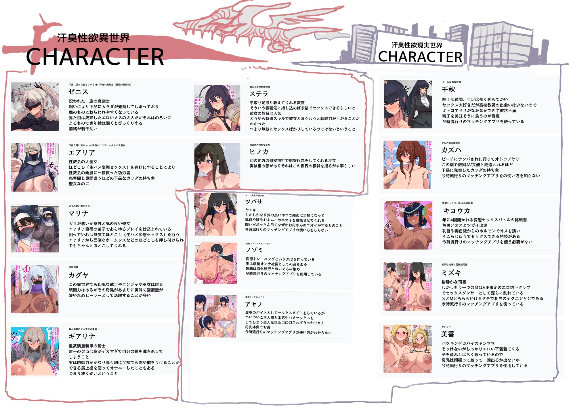 汗くさいデカパイさん達とぶっ濃い性欲でどすけべラブパコ 弐