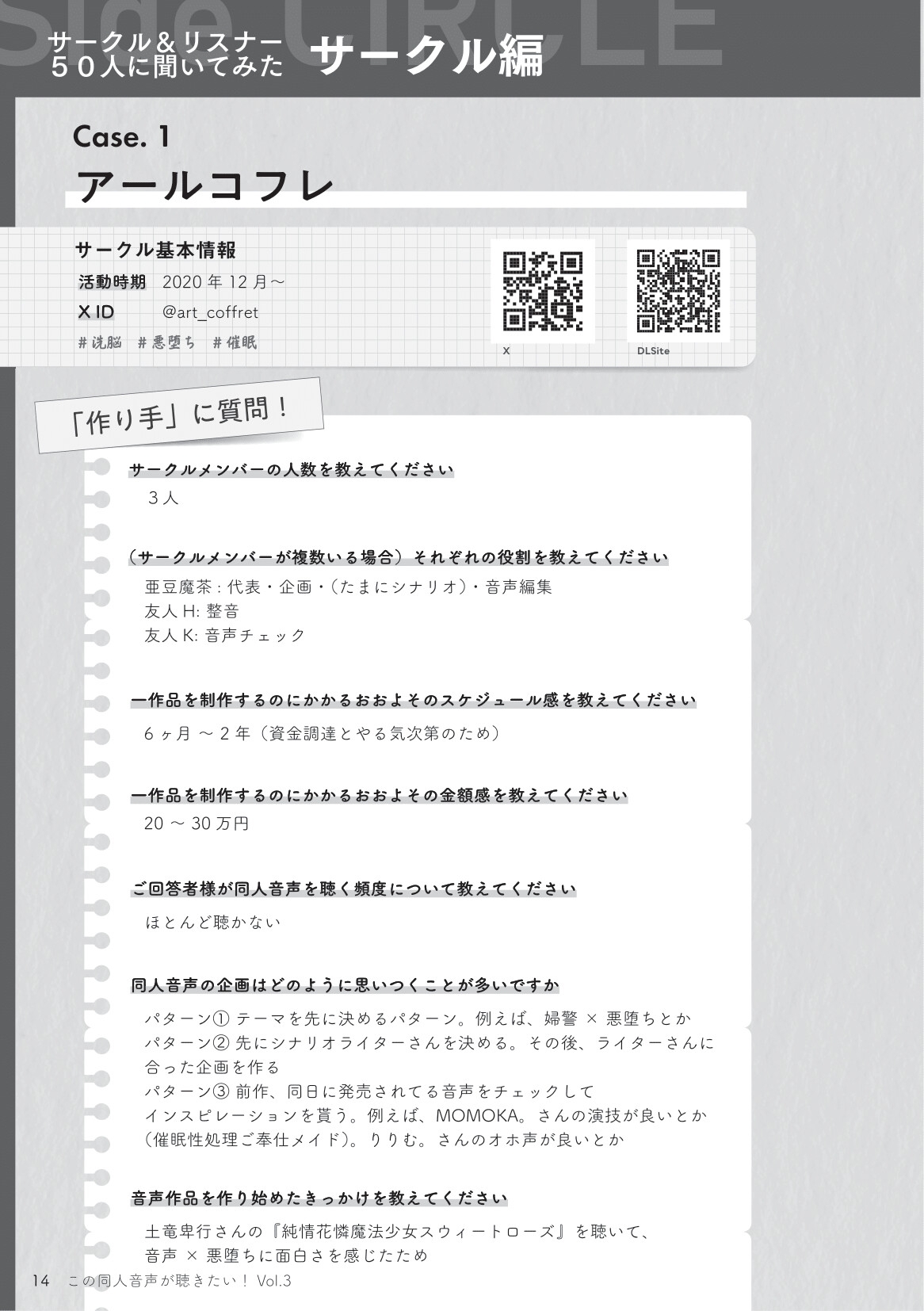 この同人音声が聴きたい! vol.3