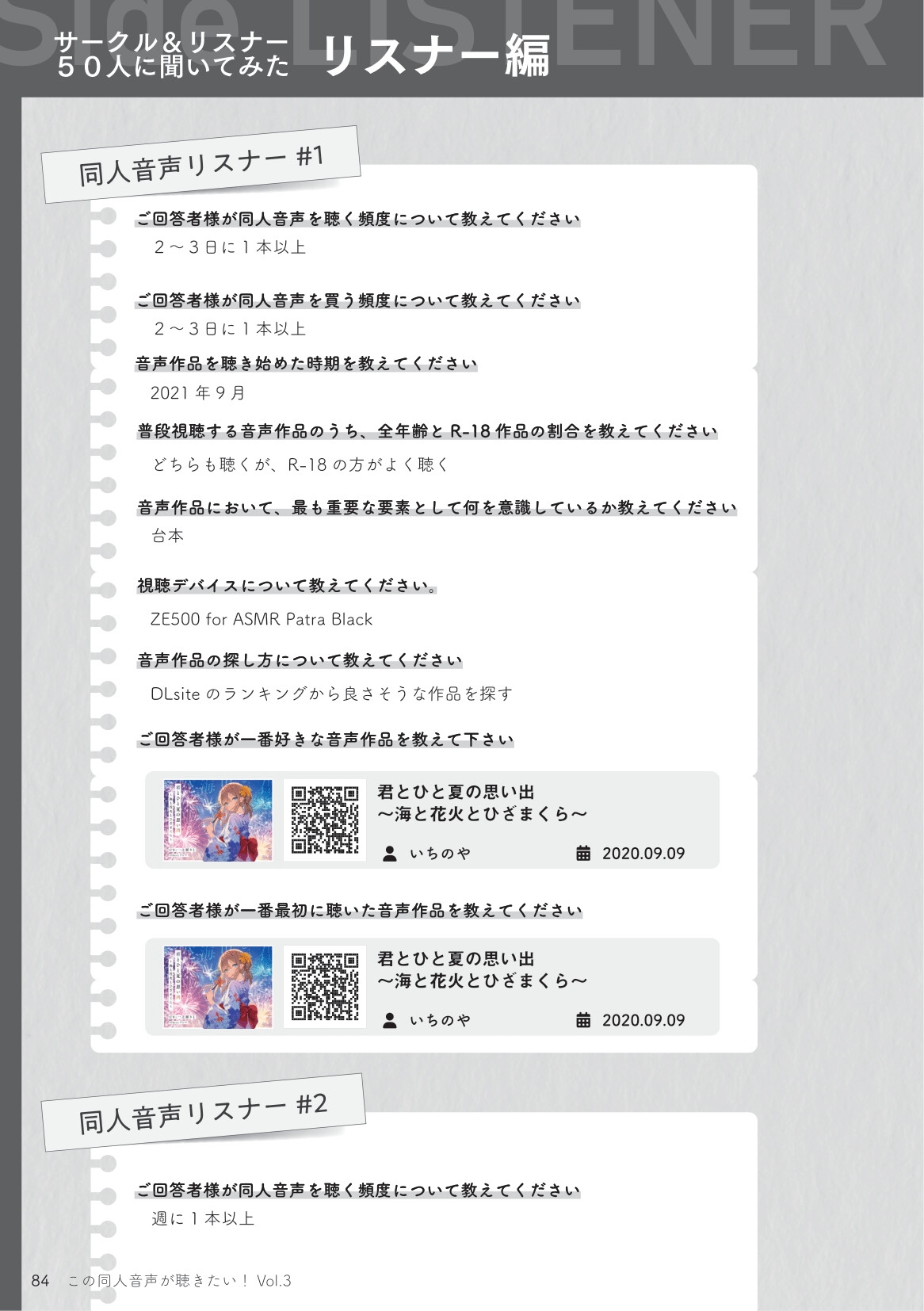 この同人音声が聴きたい! vol.3