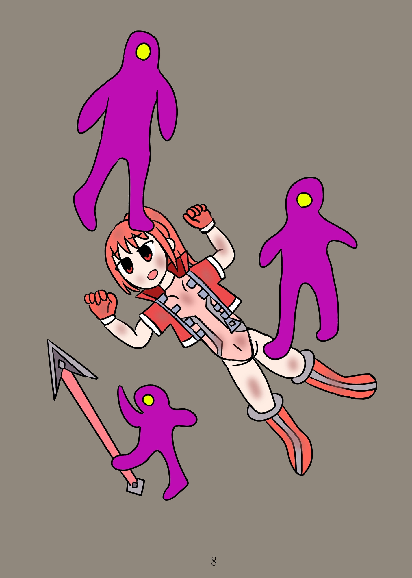 変身ヒロインR18イラスト本