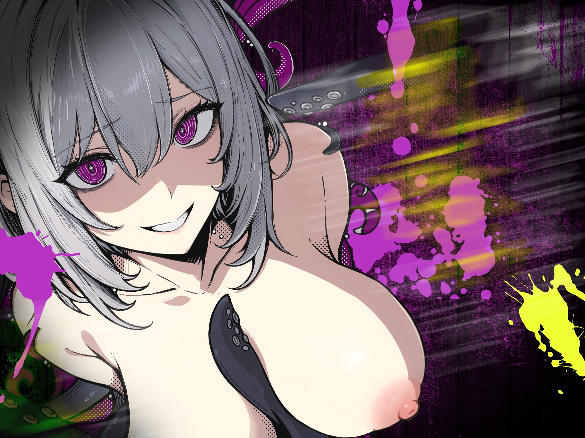 【触手姦×産卵×異形えっち】「姉だったもの」にされて苗床「嫁」として冒涜的に出産させられる話【逆アナル】