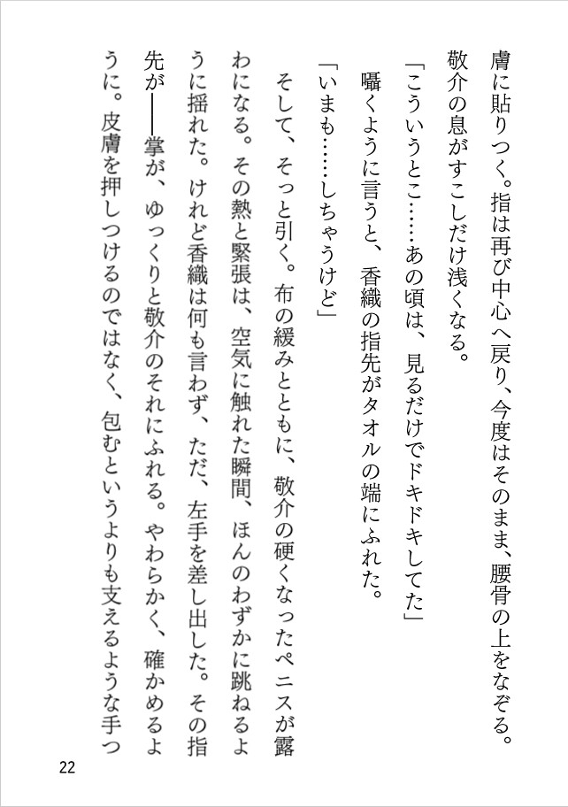 咥えたくちびるの記憶
