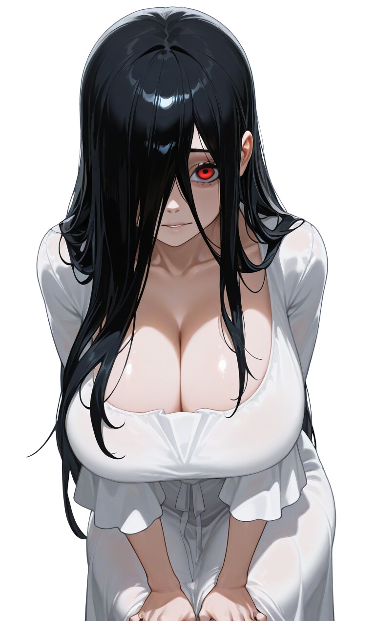 【逆NTR】ヤンデレ貞子「お尻... 好きにしていいよ?」好きな人間に彼女が出来たので壁尻誘惑で寝取ることにした話【ホラー/爆乳】