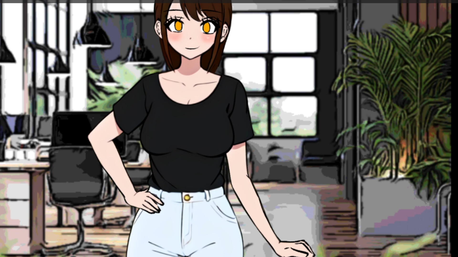 【着衣脱糞アニメ】お腹の調子が悪い時に話しかけられて切り時を見失ってしまったOLちゃん