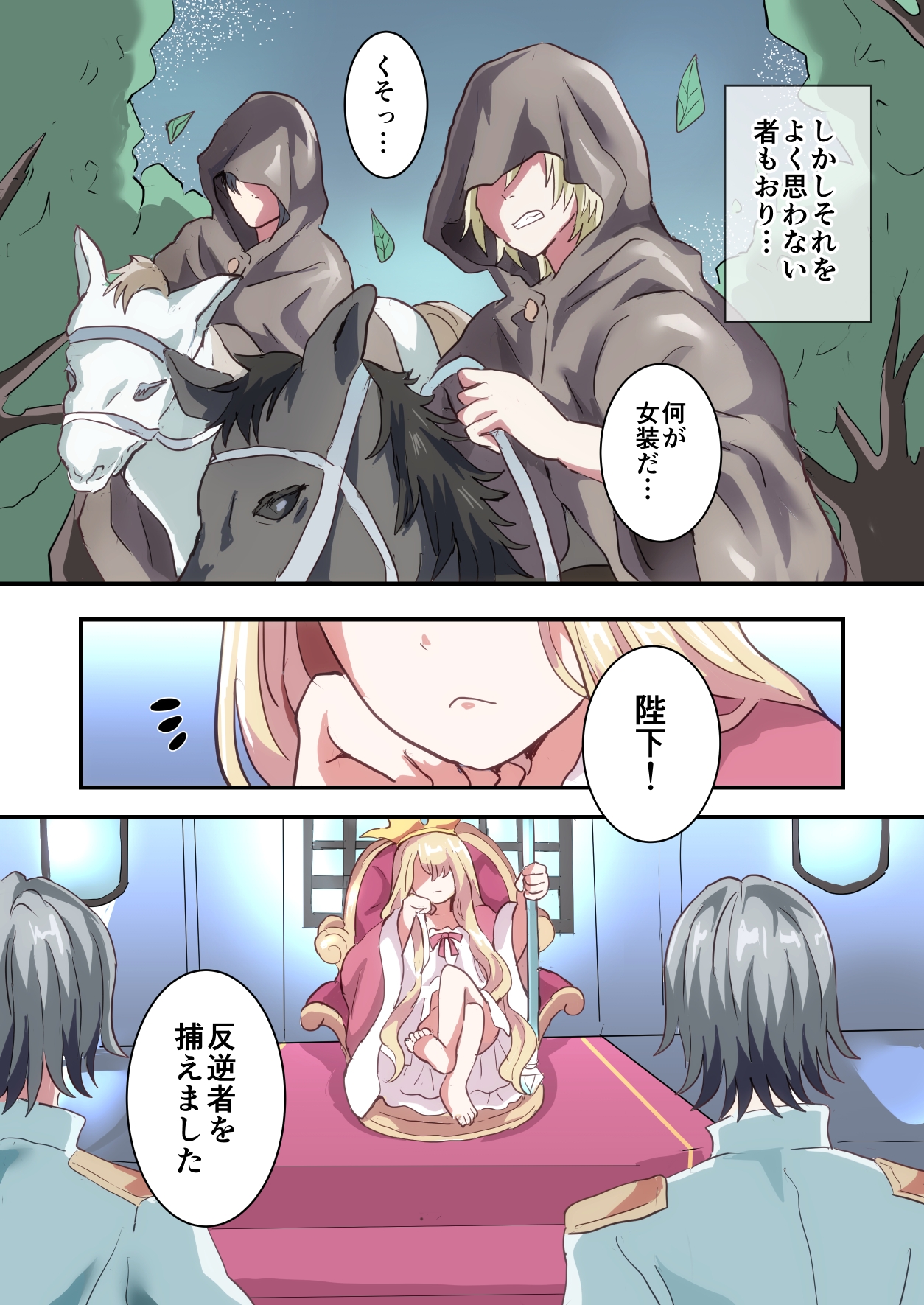 執行!!強○女装刑