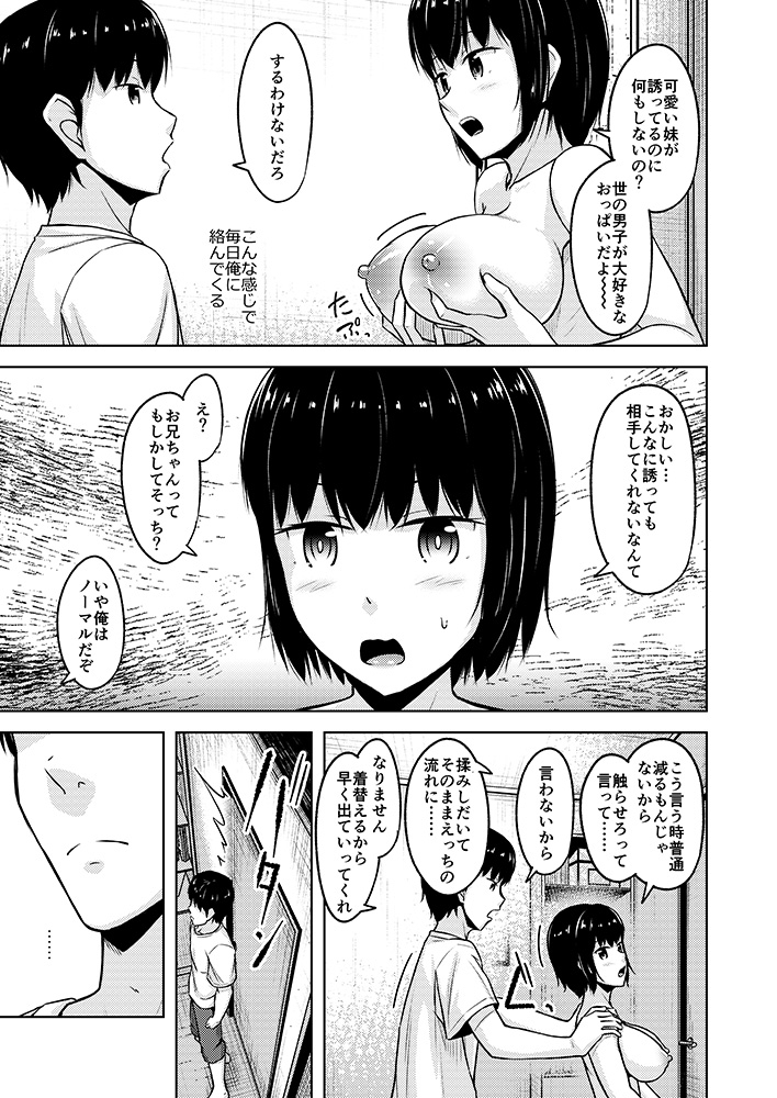 最近妹が誘惑してきて困る