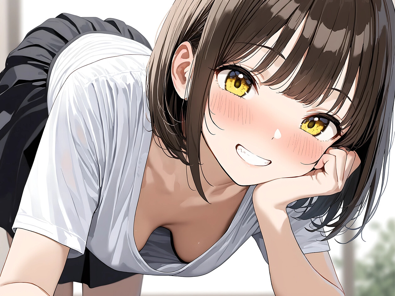 バイト先の休憩室で～おっとりS後輩の秘密のご奉仕～【KU100】