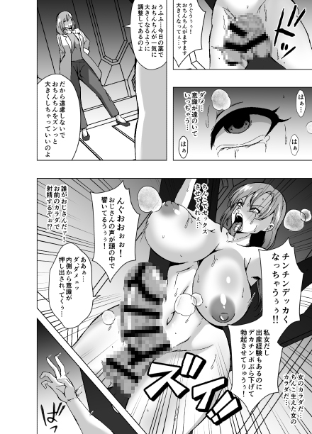 母×元息子交配 ふたなり化計画