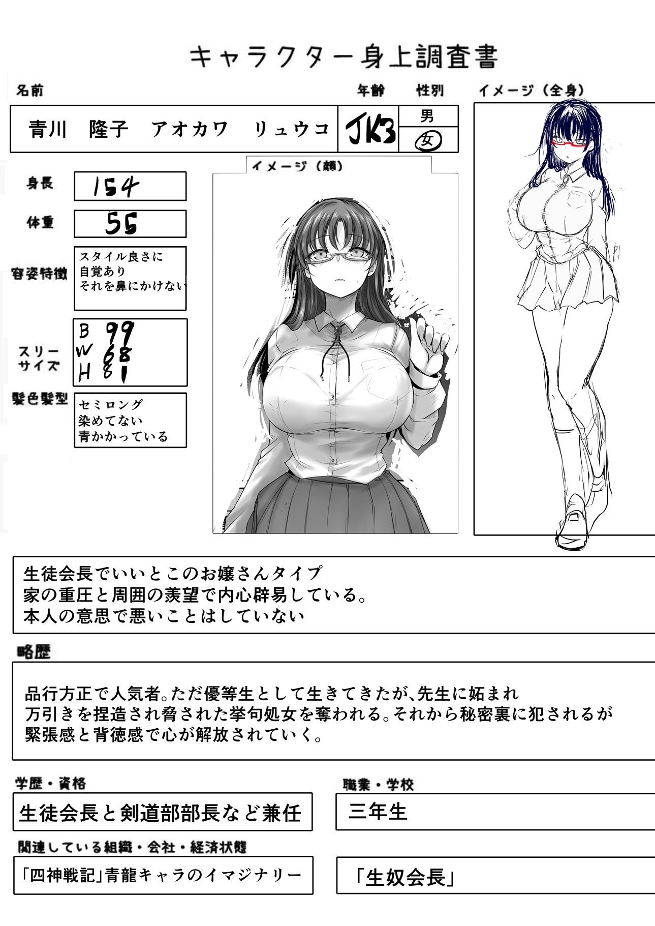 バイブスキャラ表