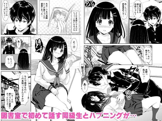 スクールデイズ-図書室で同級生といきなりHしちゃった話-