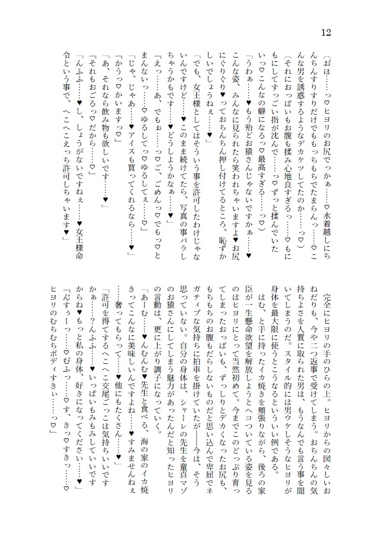 卑屈少女と一日女王様?