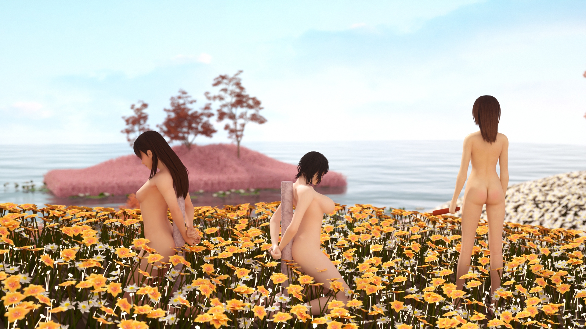 【動画】触手&少女&ふたなり