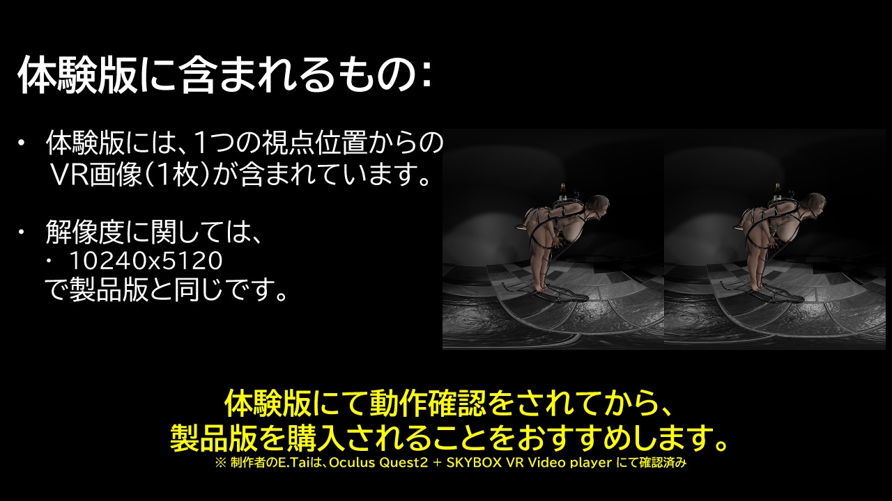 闇オークションで品定め ～商品No2 碧～