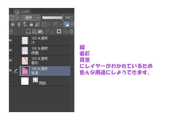 【R18】エルフのイラスト素材 線画とカラー 11種類