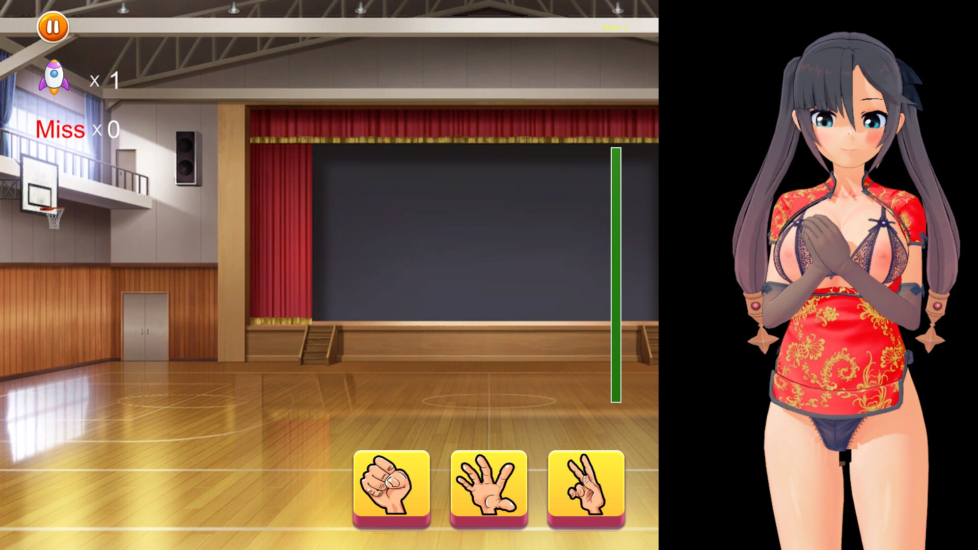 モ○魔法学園:野球拳編