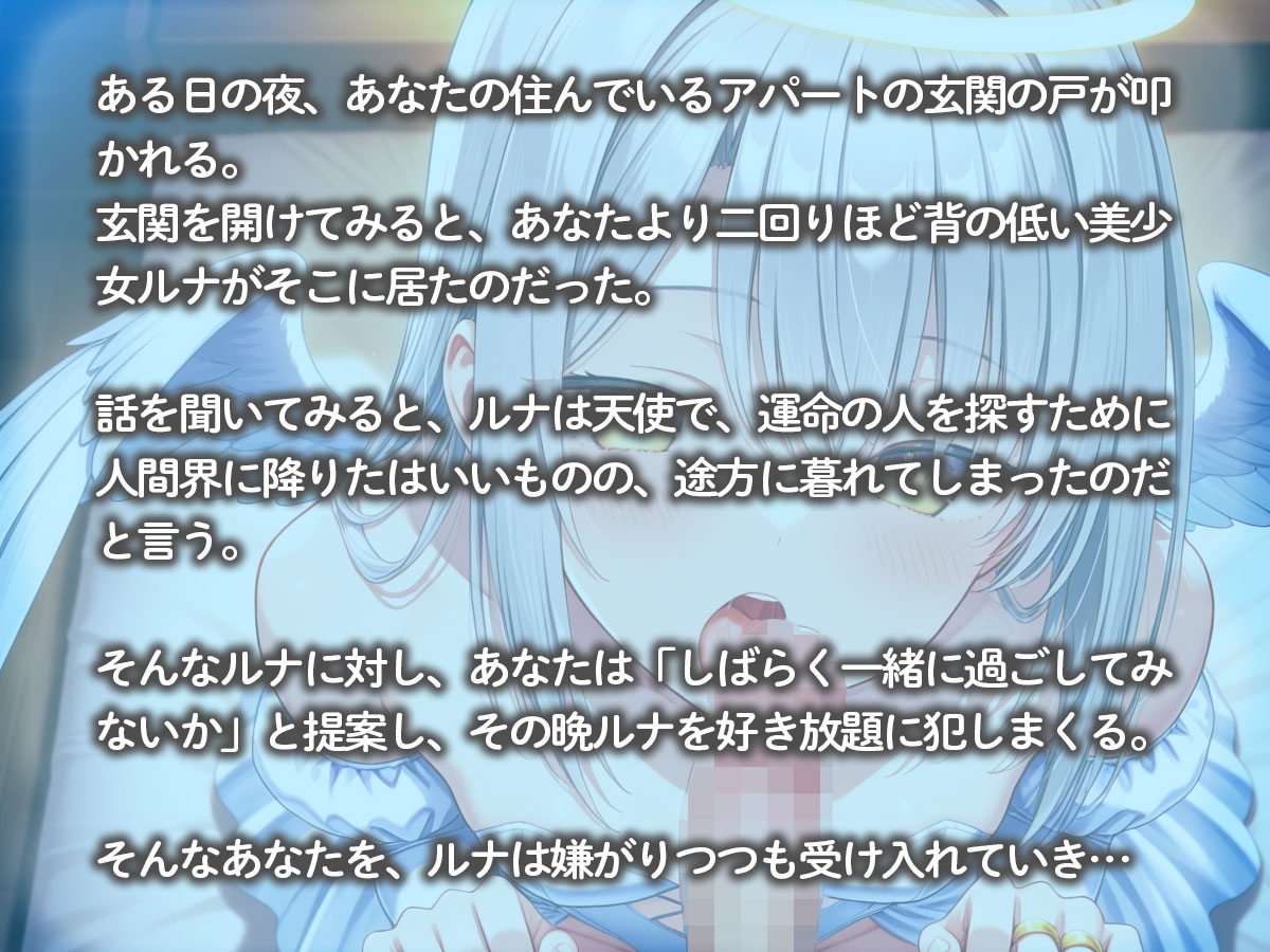 人間界に迷い込んだ天使ちゃんに男の欲望をぶっかけた結果…