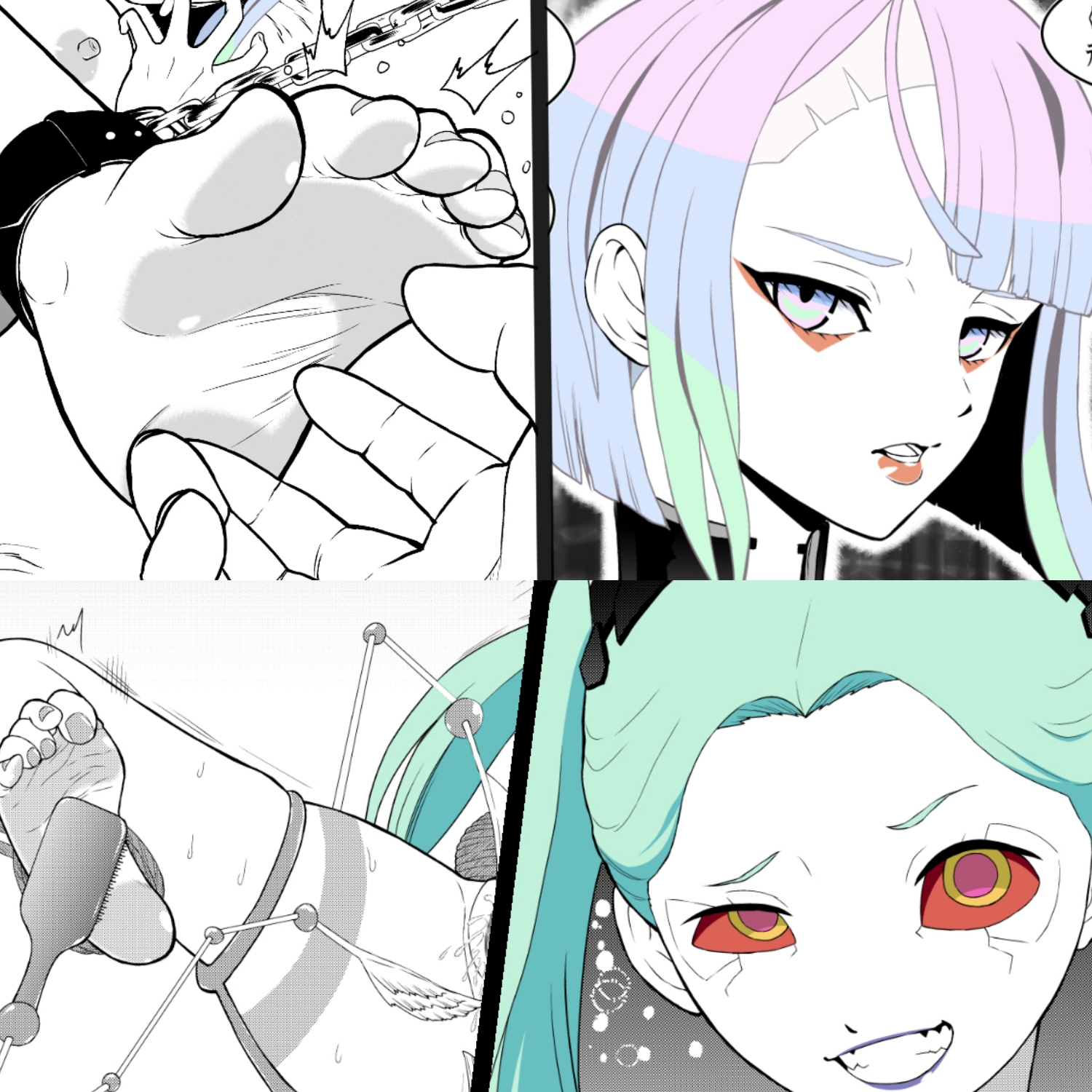 くすぐり2コマ即堕ち集2