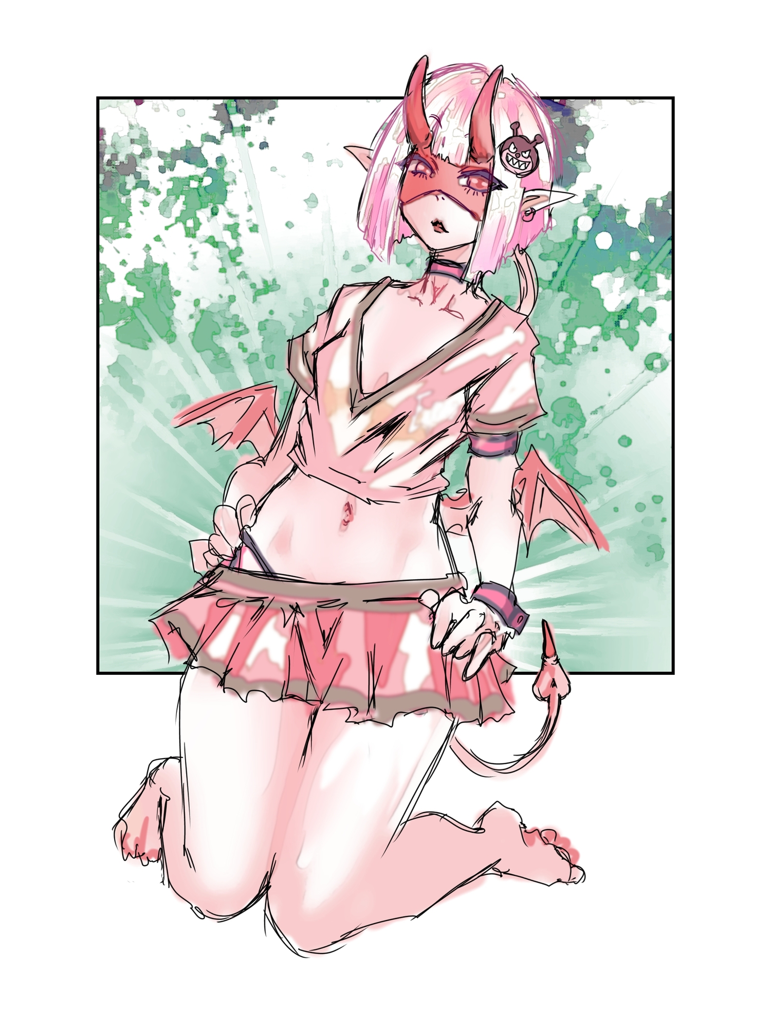 【着衣版】1コマ漫画 ラフ案シリーズ 第二巻