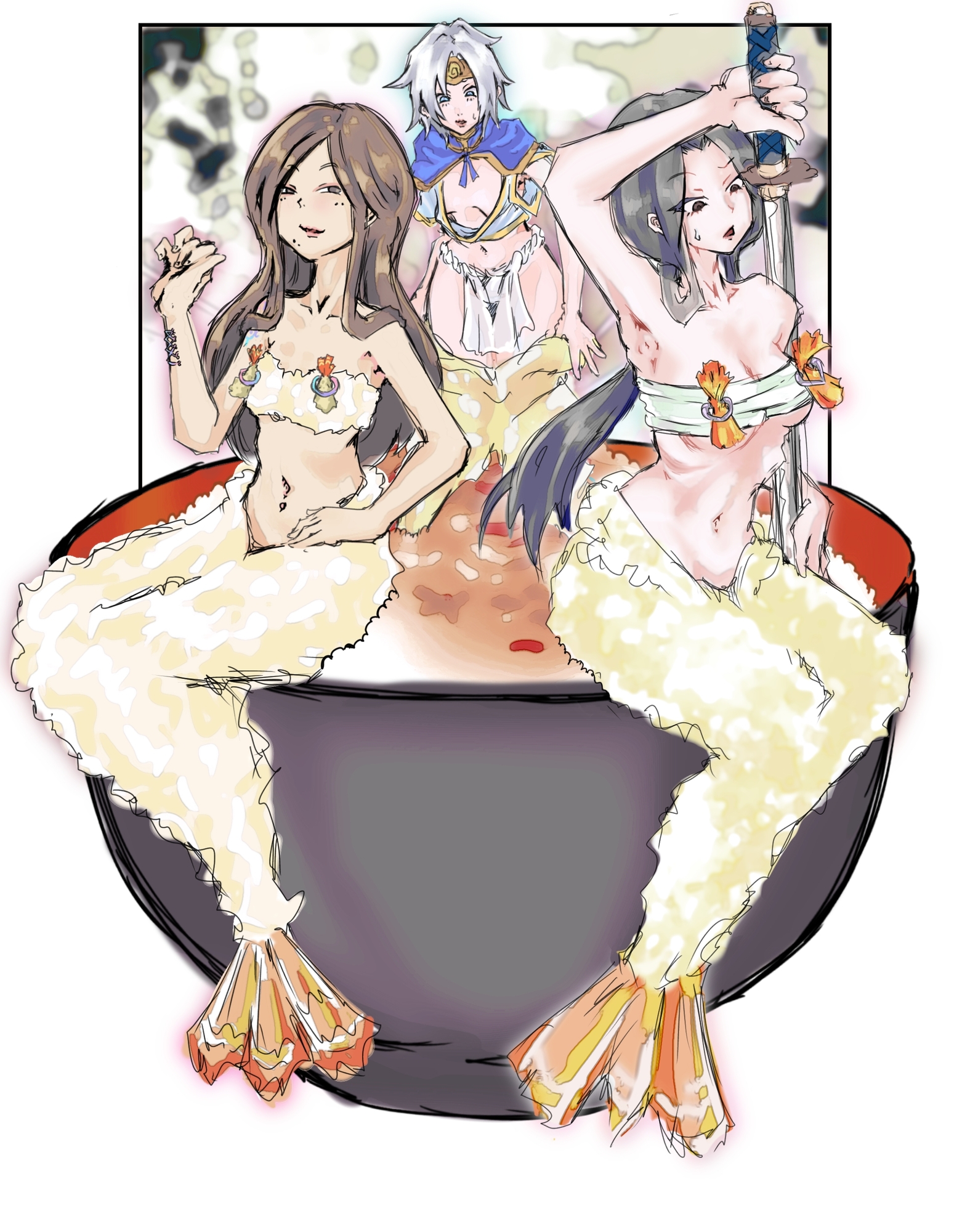 【着衣版】1コマ漫画 ラフ案シリーズ 第二巻