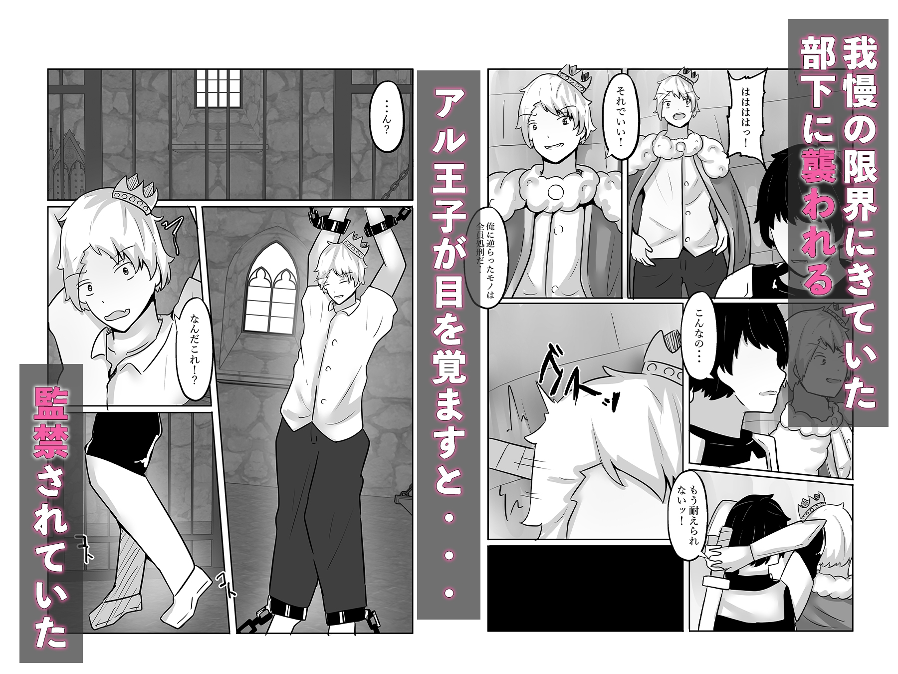 独裁政治の王様は部下の恨みを買い女体化調教される