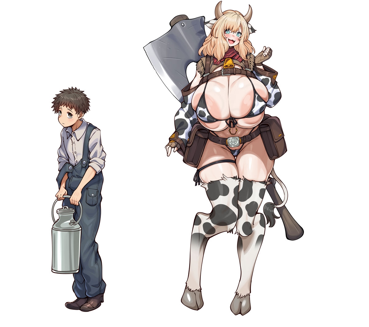 モンスター娘に襲われるASMR~ミノタウロスのマイア編~【ルート分岐あり】