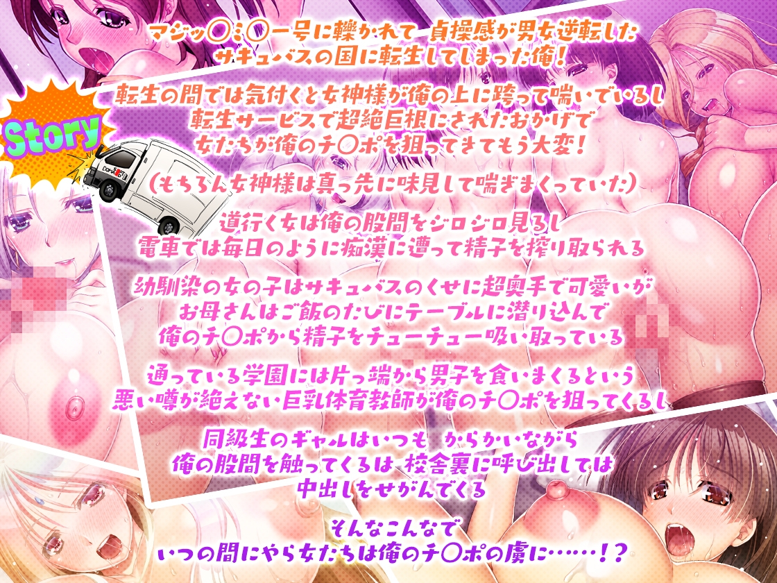 貞操感逆転！? サキュバスの国AVG 〜出会う女は全員サキュバス！〜