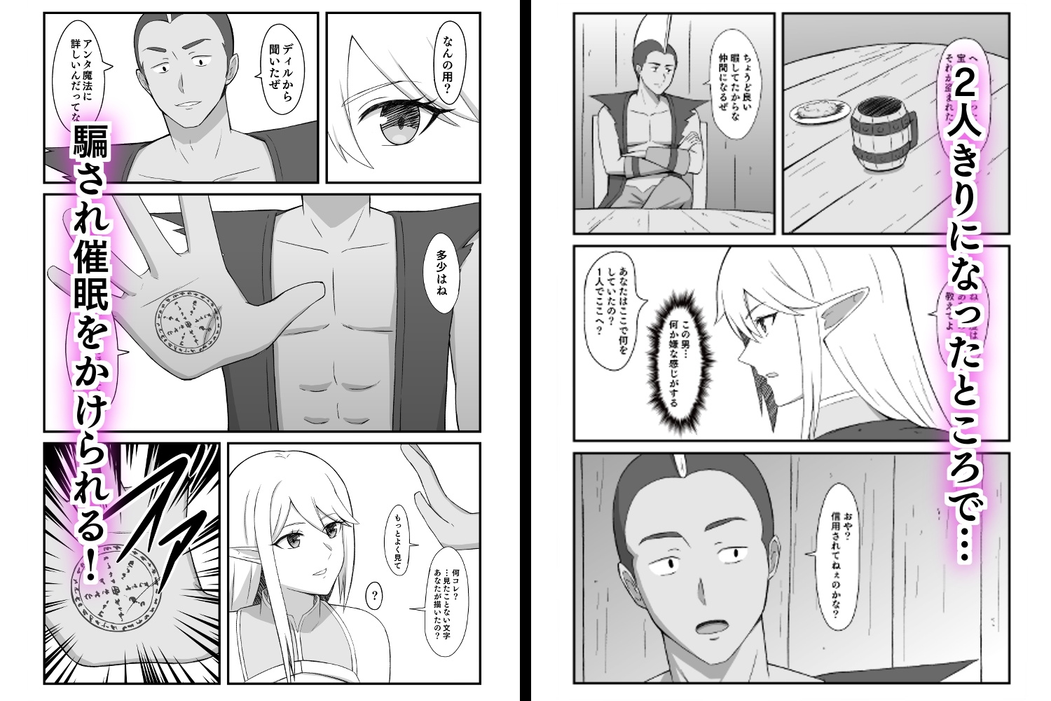 エルフ催○〜記憶を改竄されて〜