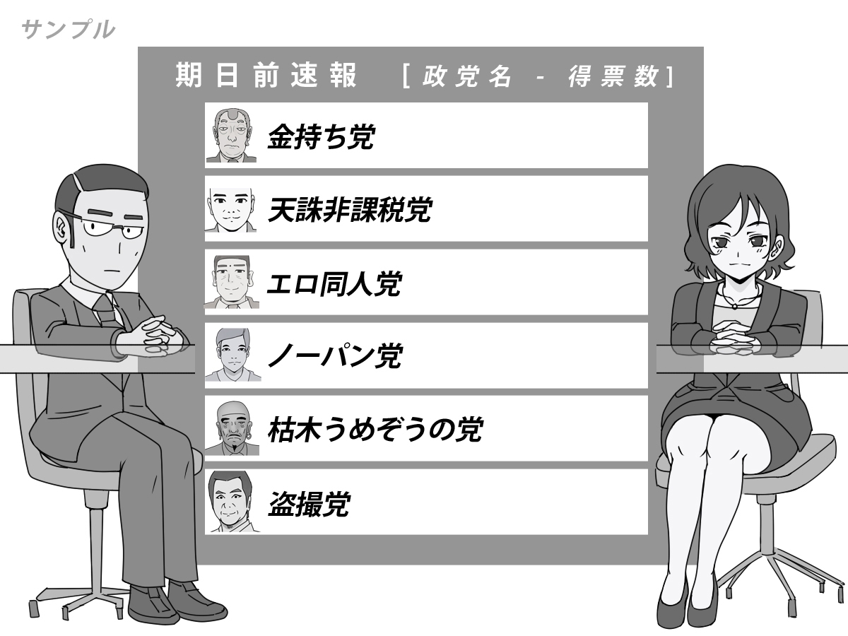 2100年 あったら怖いマニフェスト