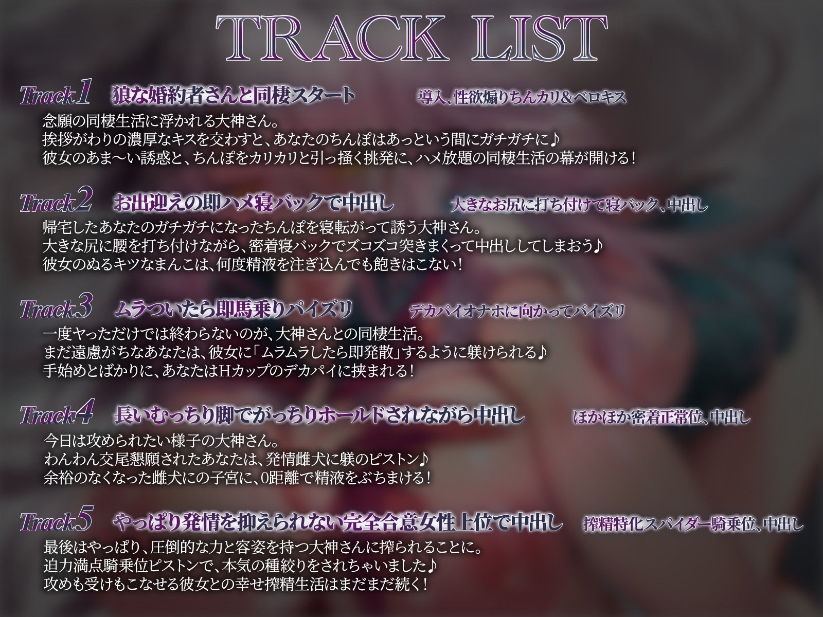 独占欲強めの王子様系オオカミ少女さんに、甘々擬似新婚”性”活を強○されました♪【KU100収録】