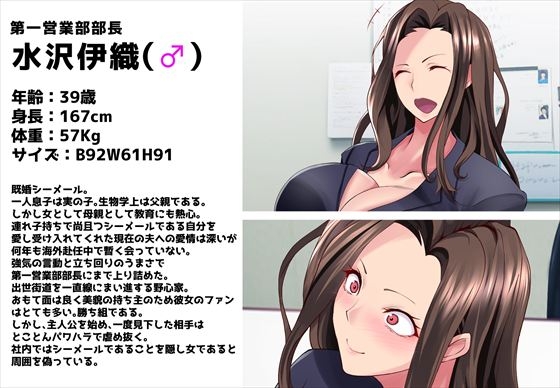 パワハラ女上司♂シーメールバレの末路はマゾ堕ちCBT調教！?