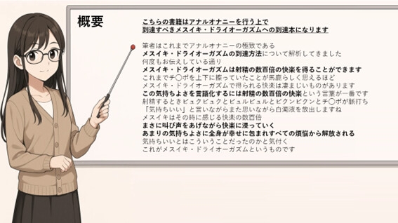 これ一冊で完璧 アナルオナニー完全版 ドライ・メスイキ・乳首イキ 全てを網羅した究極攻略本 これさえあれば1カ月後には超気持ちいいメスイキが貴方の手に♡