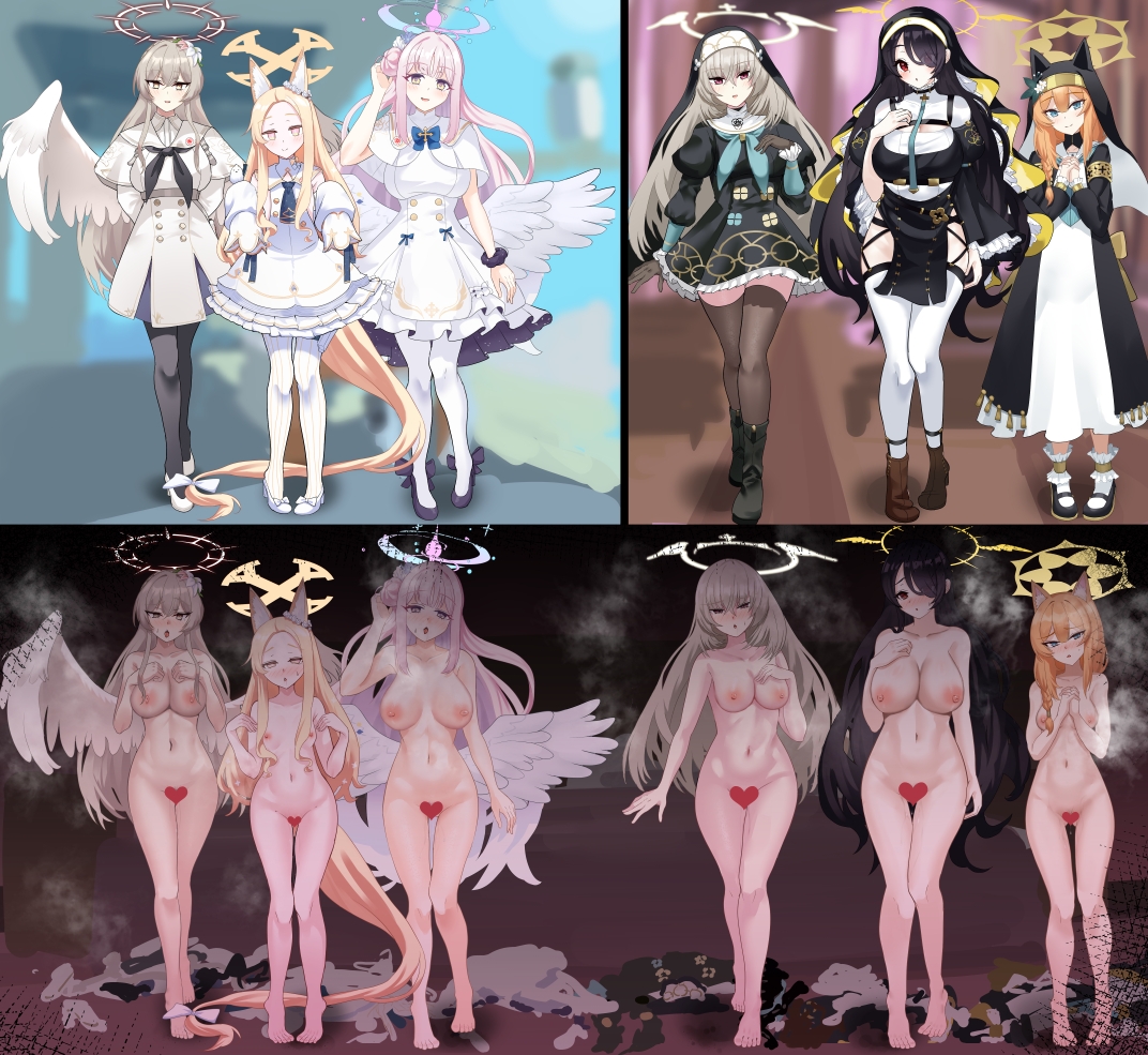 【定点カメラ】トリニティーレズ乱交