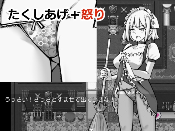 NPCのパンツを見るためRPG世界に転生してきました