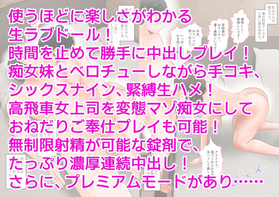 生ラブドールで色んな中出しプレイを楽しんだ。 上巻