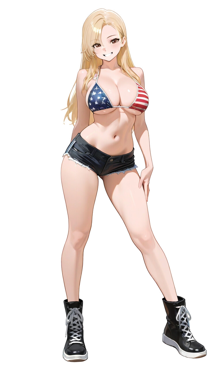 爆乳金髪娘とハワイでラブあまアバンチュール〜傷心旅行中の男と家出娘の燃え上がる恋〜【外国人/パイズリ/処女】